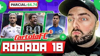 DICAS #18 RODADA DO CARTOLA FC | VOU DOBRAR O ATAQUE DO...