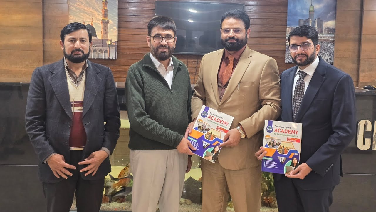 Cambridge EdTech Program video message by director Elixir schools Choudhary Umair Azmat Warraich.