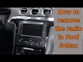 How To Remove The Radio In A Ford S Max Mondeo Galaxy How To Remove The Radio In A Ford S Max Mondeo Galaxy