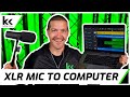 How to Connect XLR Mic To Computer (Mac or PC)