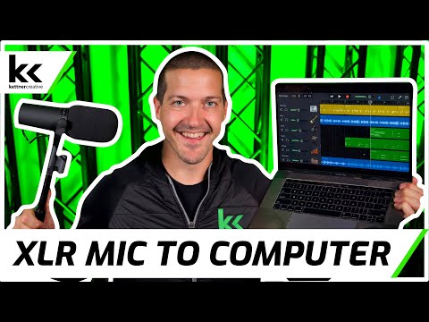 Como conectar XLR Mic To Computer (Mac ou PC)