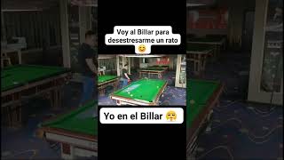Yo cuando voy a desestresarme al Billar 🎱 🤣 #billar #humor #viral #deportes #pool #billard #snooker