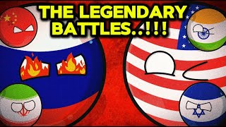 TOP 7 most THRILLING Battles in CountryBalls...!!! (ENGLISH ❤️)