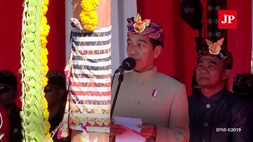 Jokowi opens Bali Arts Festival, hundreds perform in colorful street parade