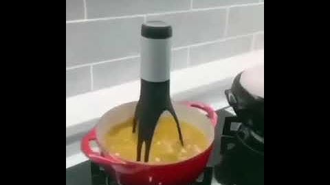 Cool gadgets!😮Smart appliances #shorts Automatic Pot Stirrer