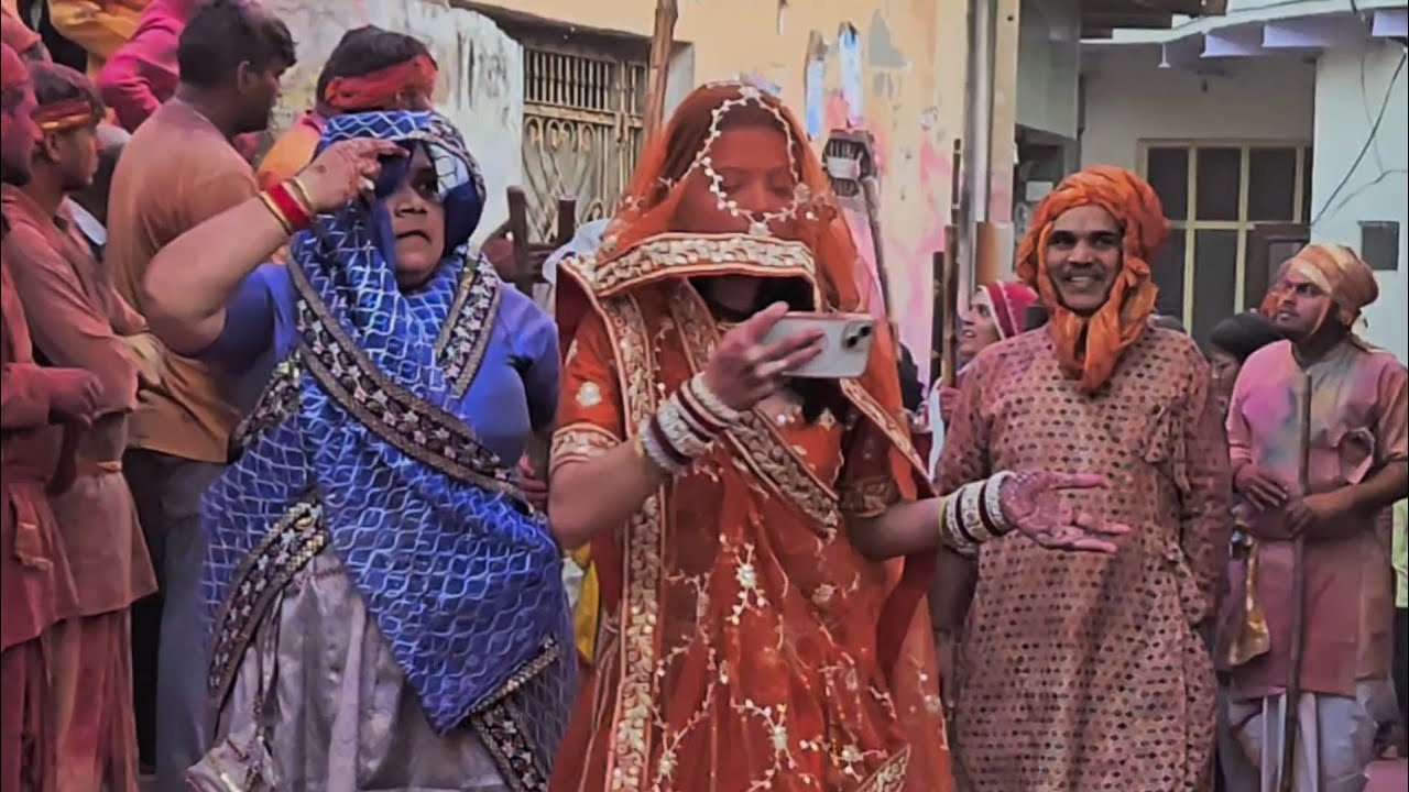 Better Late Than Never! 🙏 Lathmar Madness of Nandgaon Holi 🚩🔥