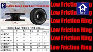 Produce low friction rings, Factory direct sales. R7x5, R10x7, R14 X 10, R20X14, R25X17, R29X20