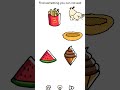 brain out level 10 solution - find something you can not eat!