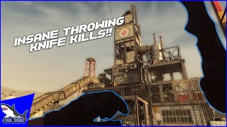 Insane Throwing Knife Multikills | Rust - Hardpoint | Modern Warfare Gameplay