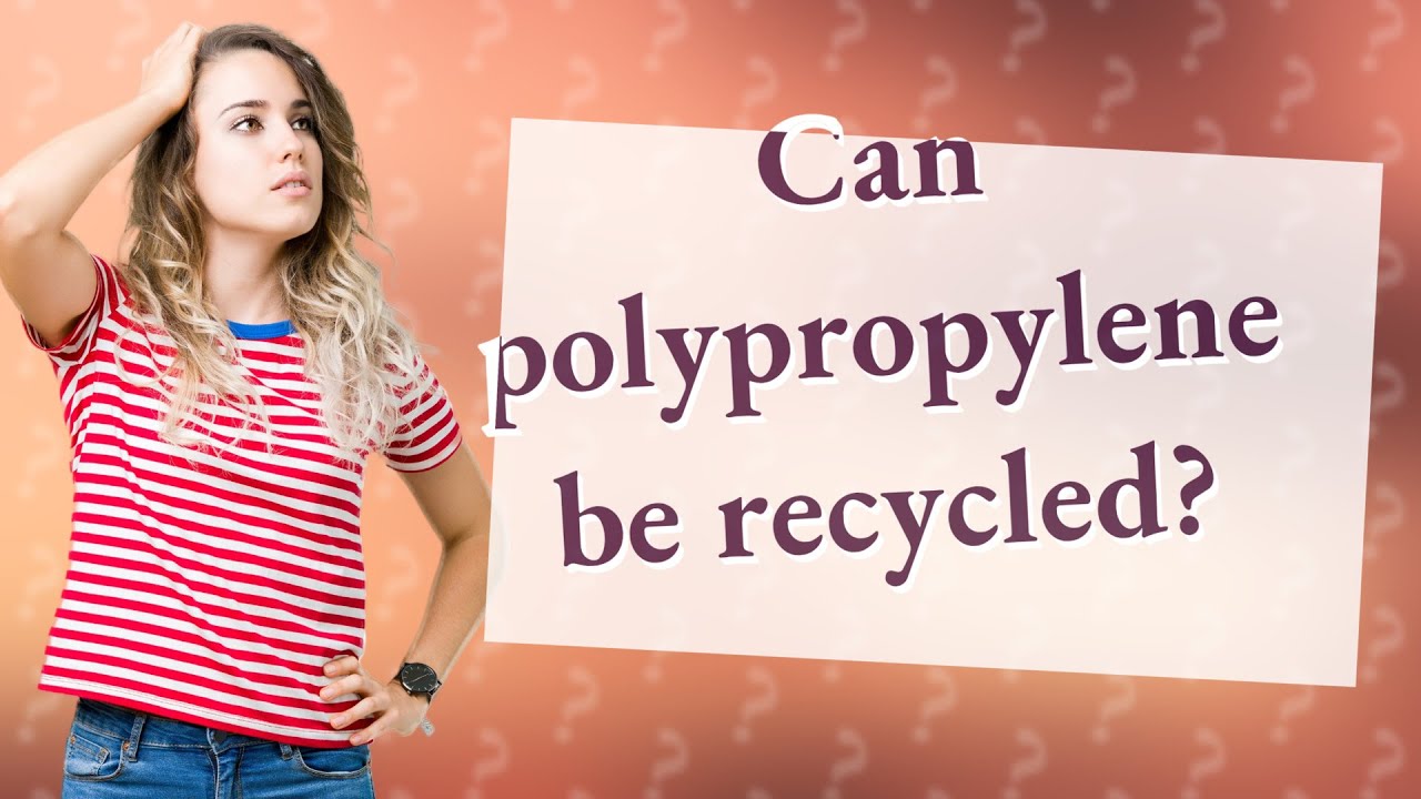 Can polypropylene be recycled? - YouTube