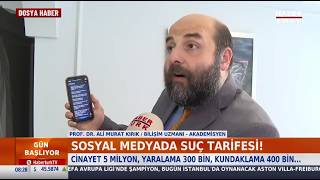 Habertürk | Prof.Dr. Ali Murat Kırık | Önce kişisel verileri çalıyorlar, daha sonra suç işliyorlar!