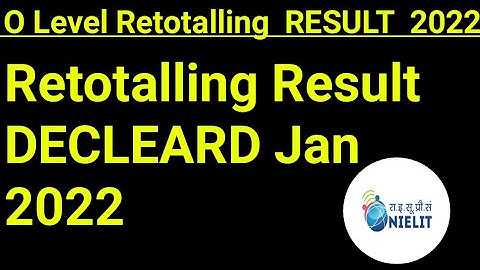 #olevel O LEVEL Retotalling Result January 2022  How to Check Name In List ??