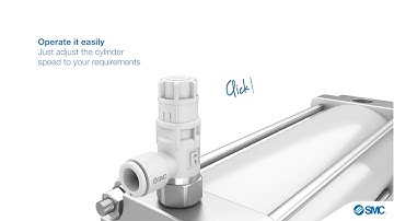 SMC AS R & AS Q Series – Air Saving Speed Controllers