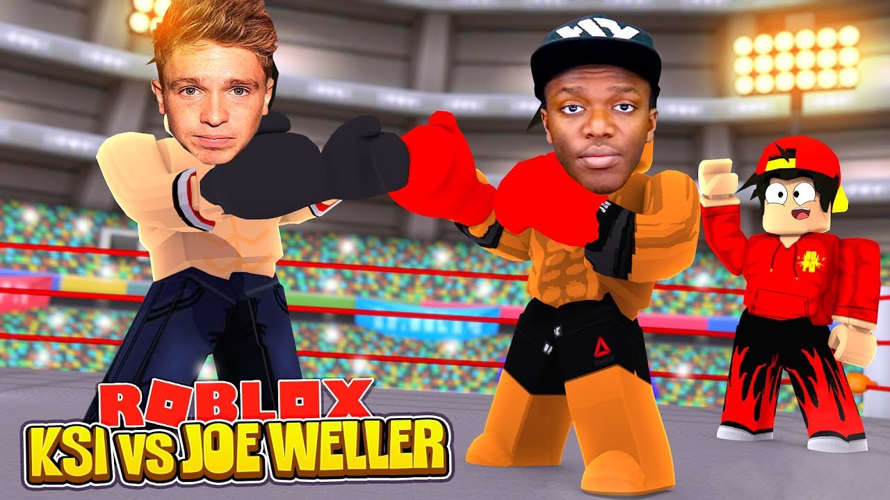 Roblox Ksi Vs Joe Weller In Roblox - roblox little boy by ksi song id