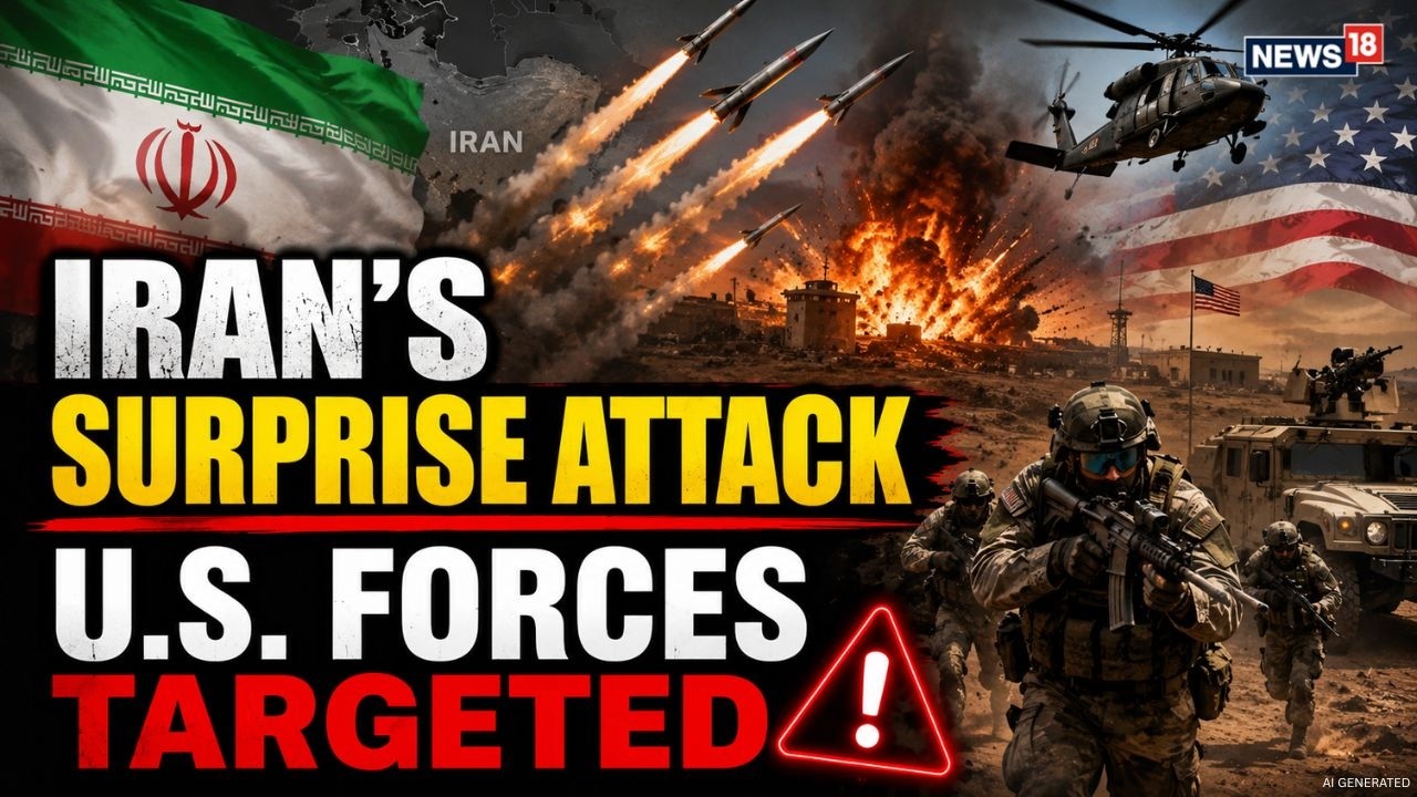 BREAKING LIVE: Iran Launches 'Surprise Attack' on U.S. Forces in Middle East