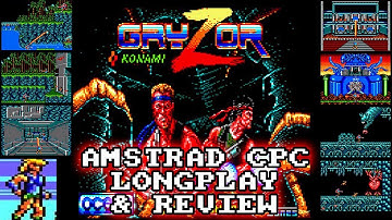 [AMSTRAD CPC] Gryzor - Longplay & Review (aka "Contra") / Speedrun 5min27secs