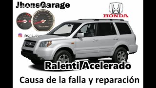 Resuelto: problema de consumo excesivo motor V6 Honda serie J