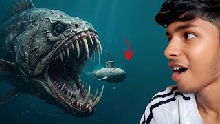 REAL Mythical DARK SEA Creature Caught on Camera! (Unbelievable Footage’s )