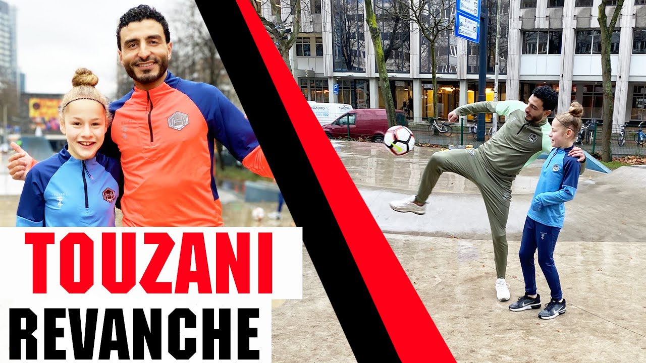 TOUZANI REVANCHE 🔥 VOETBAL CHALLENGE ! BATTLE + WINACTIE