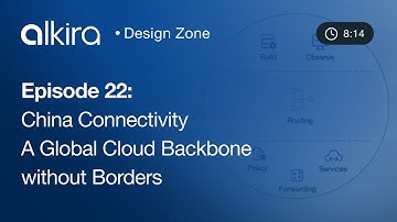 Alkira Design Zone - Episode 22 - China Connectivity - A Global Cloud Backbone without Borders