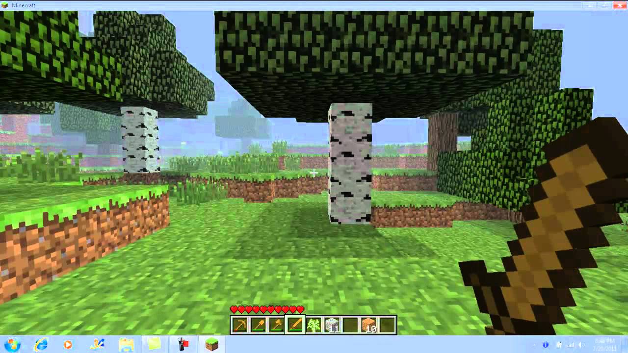 Minecraft Lets Play - Episode 1: In The Beginning... - YouTube