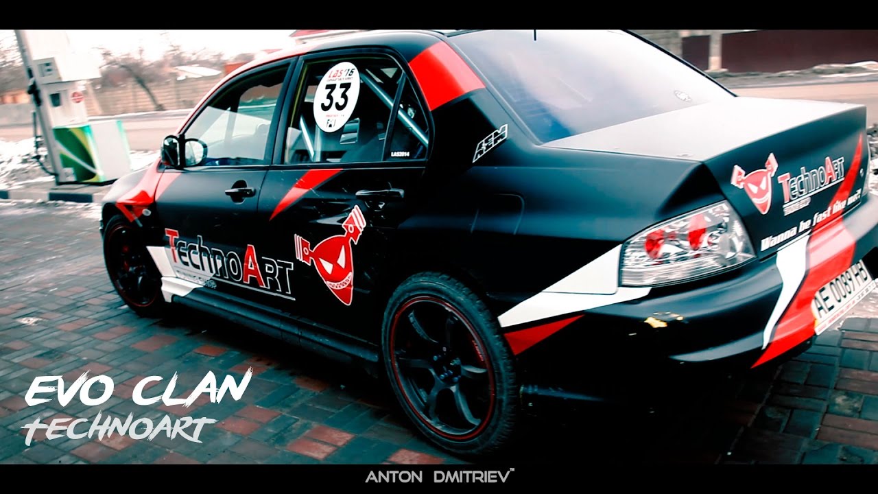 EVO CLAN | TechnoArt | EvoClubDnepr | Ice Driving | ADF