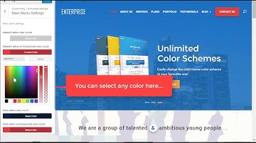 How To Change the Color Scheme of Enterprise Child Theme