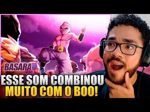 DIVERTIDO MAS AGRESSIVO! Basara - Boo! (Majin Boo) [REACT]