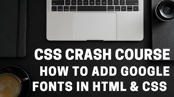 Learn Css - How to add Google Fonts in HTML & Css Darija | الدارجة