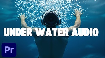 Make Underwater Audio Effect in Seconds with Premiere Pro & MusicGPT