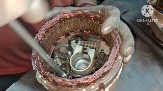 SA45 AC Buses 🚌 alternator 24V repair lucas