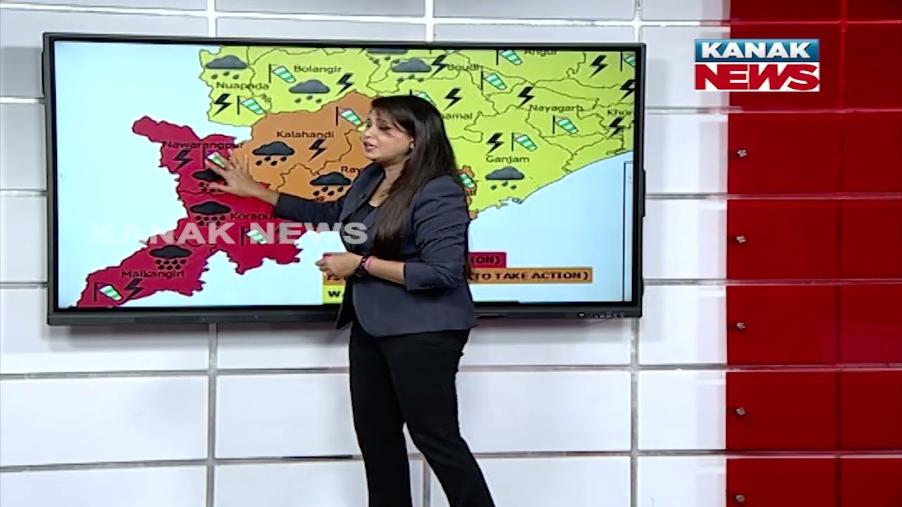 Low Pressure Formed: Heavy Rain, Yellow & Red Alerts In Odisha And Andhra Pradesh