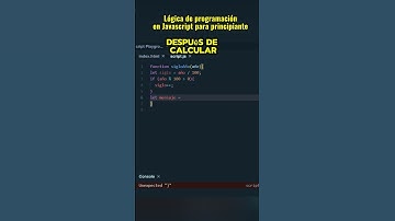 lógica de programación con JavaScript parte 25  #javascript   #desarrolladorweb  #desarrolloweb