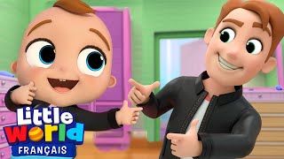 Je veux être comme papa | Comptines pour les Tout-Petits | Little World Français