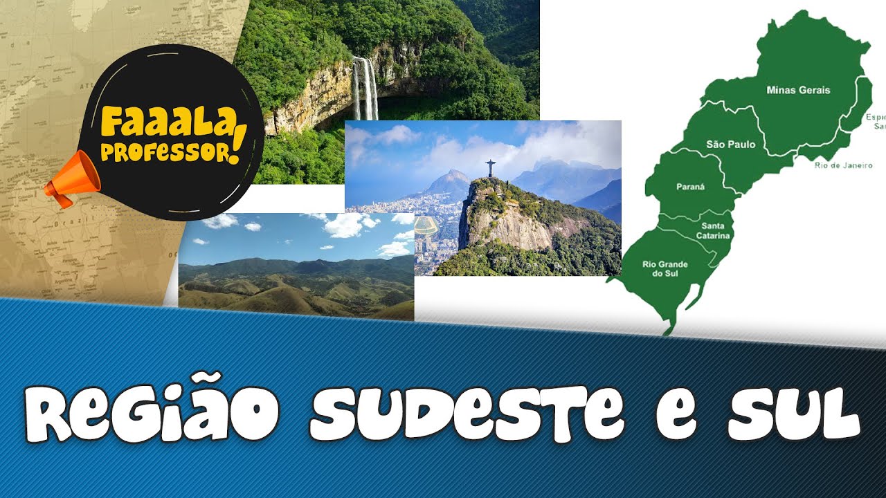 Região Sudeste e Sul | GEOGRAFIA | Prof. Carlos André | 2021 - YouTube