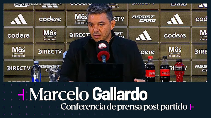 EN VIVO: Marcelo Gallardo habla en conferencia de prensa tras River vs. Lanús