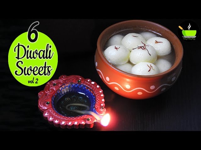 6 Easy Diwali Sweets Recipes Vol- 2 | Diwali Recipes | Diwali Special Sweets | Indian Sweets Recipe | She Cooks