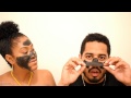 CHARCOAL BLACK MASK TEST|| WITH HUSBAND || DOES IT WORK??