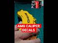 Caliper decals for Mercedes AMG