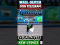 NEW WALL HACK 💀 WALL HACK 🤯 | FREE FIRE 😱 | DOUBLE PET GLITCH | STEAL A PET FREE FIRE