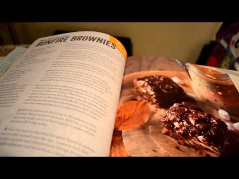 Asmr D Binaural Ear To Ear Bonfire Chocolate Brownie Recipe Very Close Up Whisper-11-08-2015