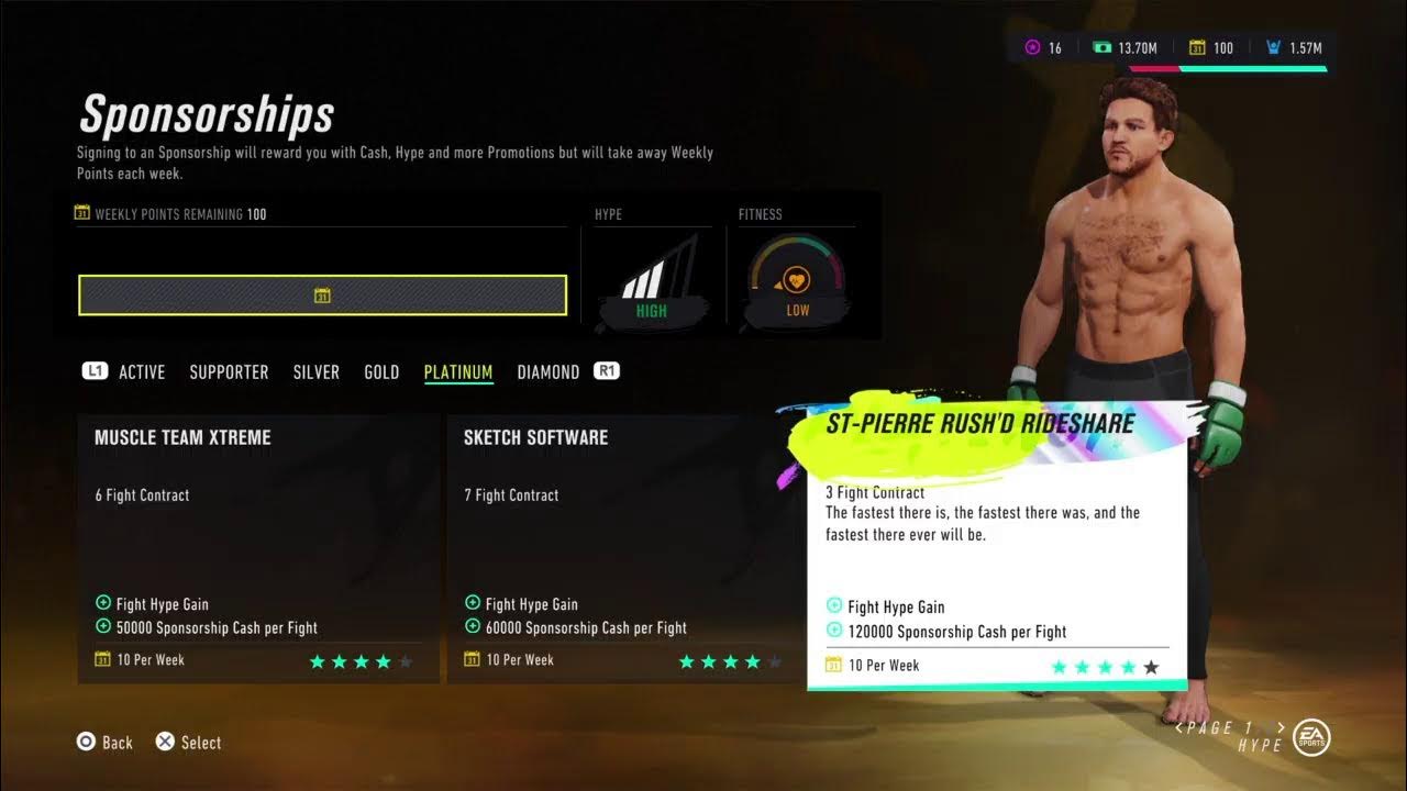 Ufc 4 Ps4 Gameplay YouTube