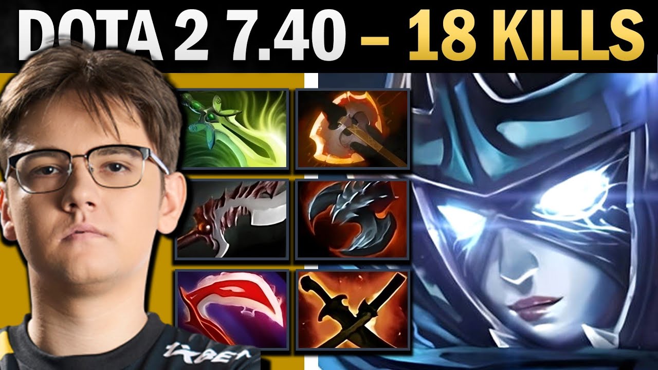 Phantom Assassin Pro Carry with 18 Kills and SNY - Dota Gameplay - YouTube