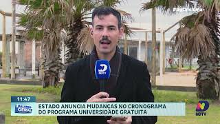 Governo Anuncia Mudanças No Programa Universidade Gratuita