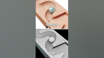 Marble run animation in blender #blender#blendertutorial #blender3d #render #3drender #blenderrender