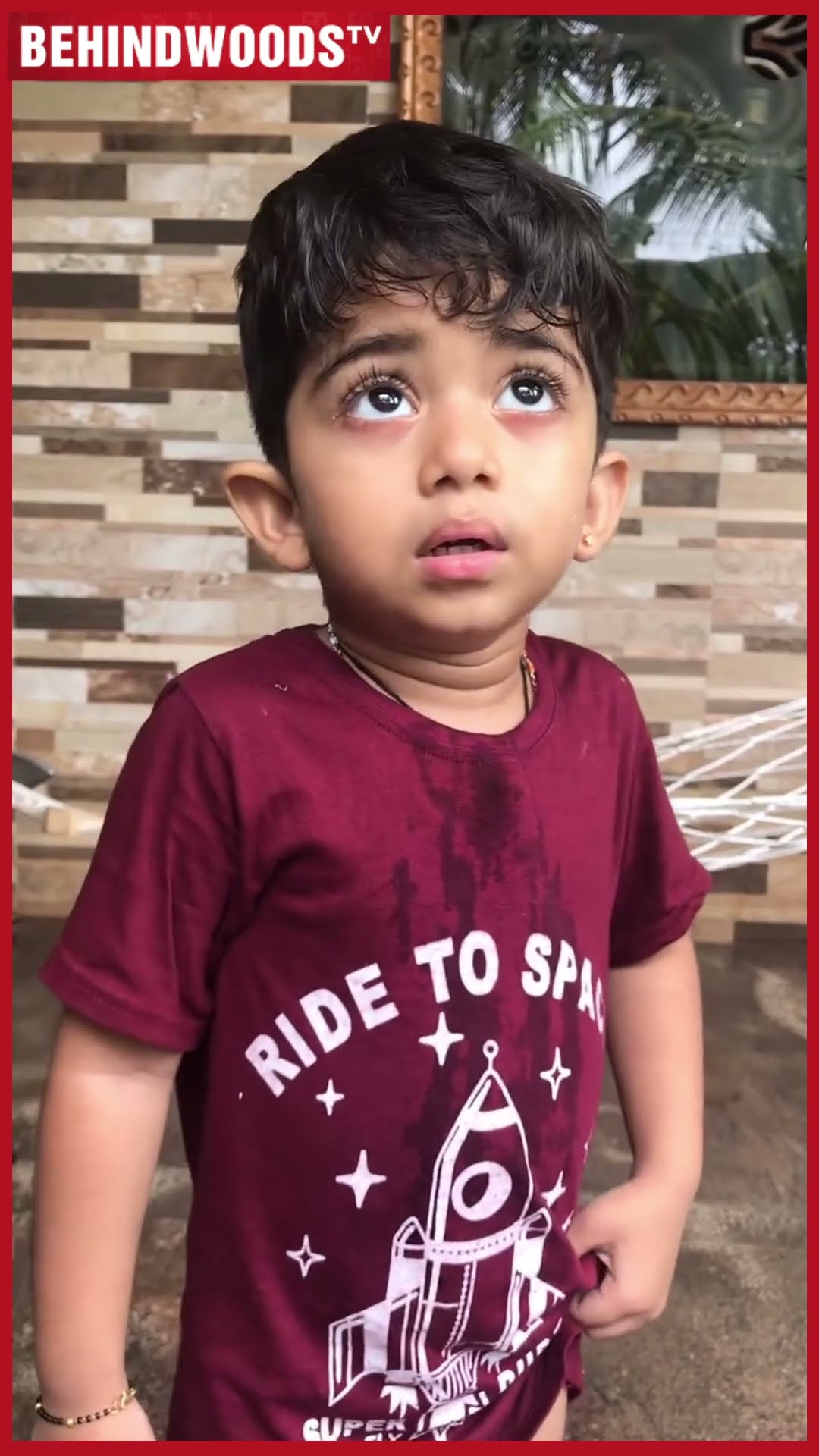 'அப்பா இனி சமத்தா இருக்க போறேன்..' ?  Cute குட்டி இளவரசன் ?