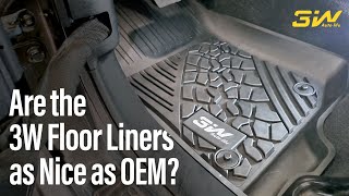 Jeep Wrangler JL Custom Floor Mats & Trunk Mat — 3W Premium Liners Unboxing + Install