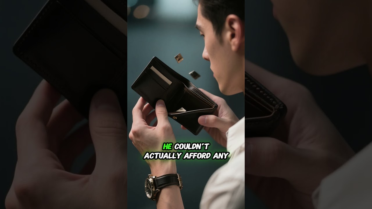 He bought luxury with credit… and drowned in debt 