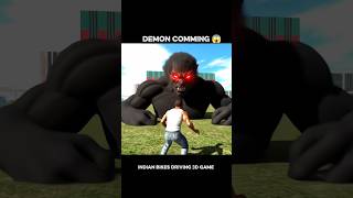 demon monster coming 😱 | Indian bikes driving 3D | #shorts #ibd3d #gta5 #gtav