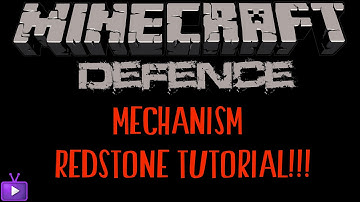 Minecraft 1.4.7 : Defencive Mechanism (Guard Chests ect.) : Minecraft Redstone Tutorial